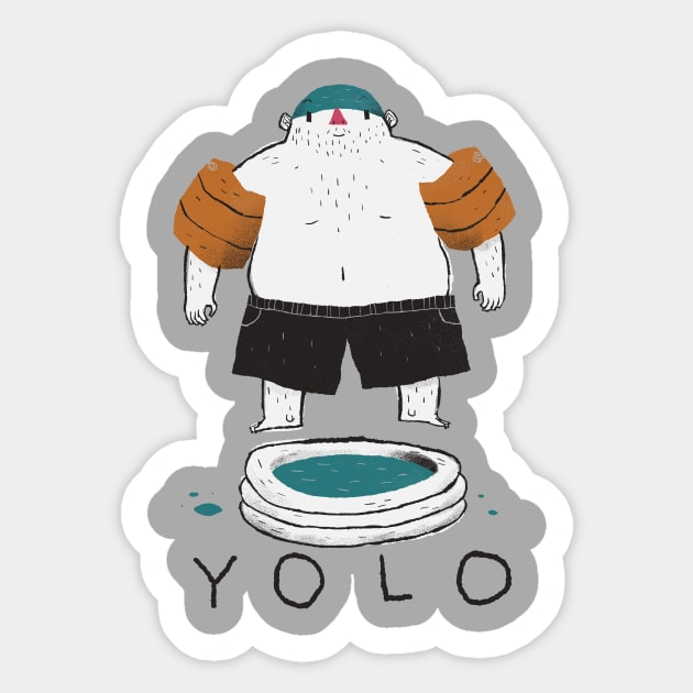 yolo Sticker by Louisros